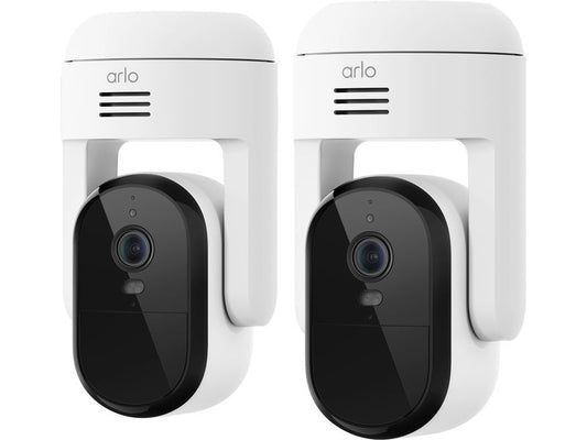 Arlo | VMC3283: IP Kamera 2er Pack | Arlo Essential3 HD PTZ SEC-Kamera weiss
