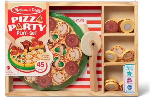 Melissa & Doug Pizza Party Holzspielset