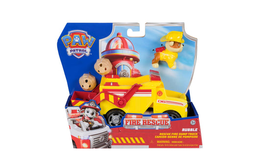 Spinmaster | Paw Patrol Fire Rescue Rubble Basic Auto