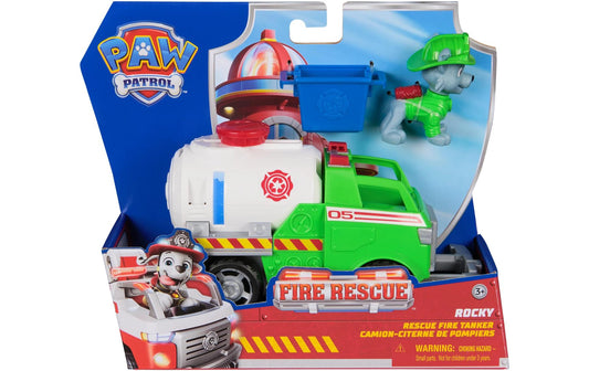 Spinmaster | Paw Patrol Fire Rescue Rocky Basic Auto