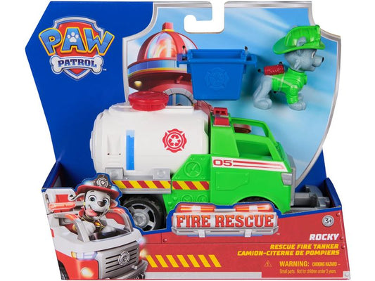 Spinmaster | Paw Patrol Fire Rescue Rocky Basic Auto