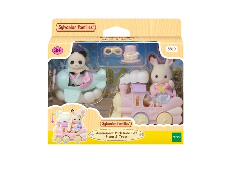 Sylvanian Families | Freizeitpark Spielset Zugfahrt