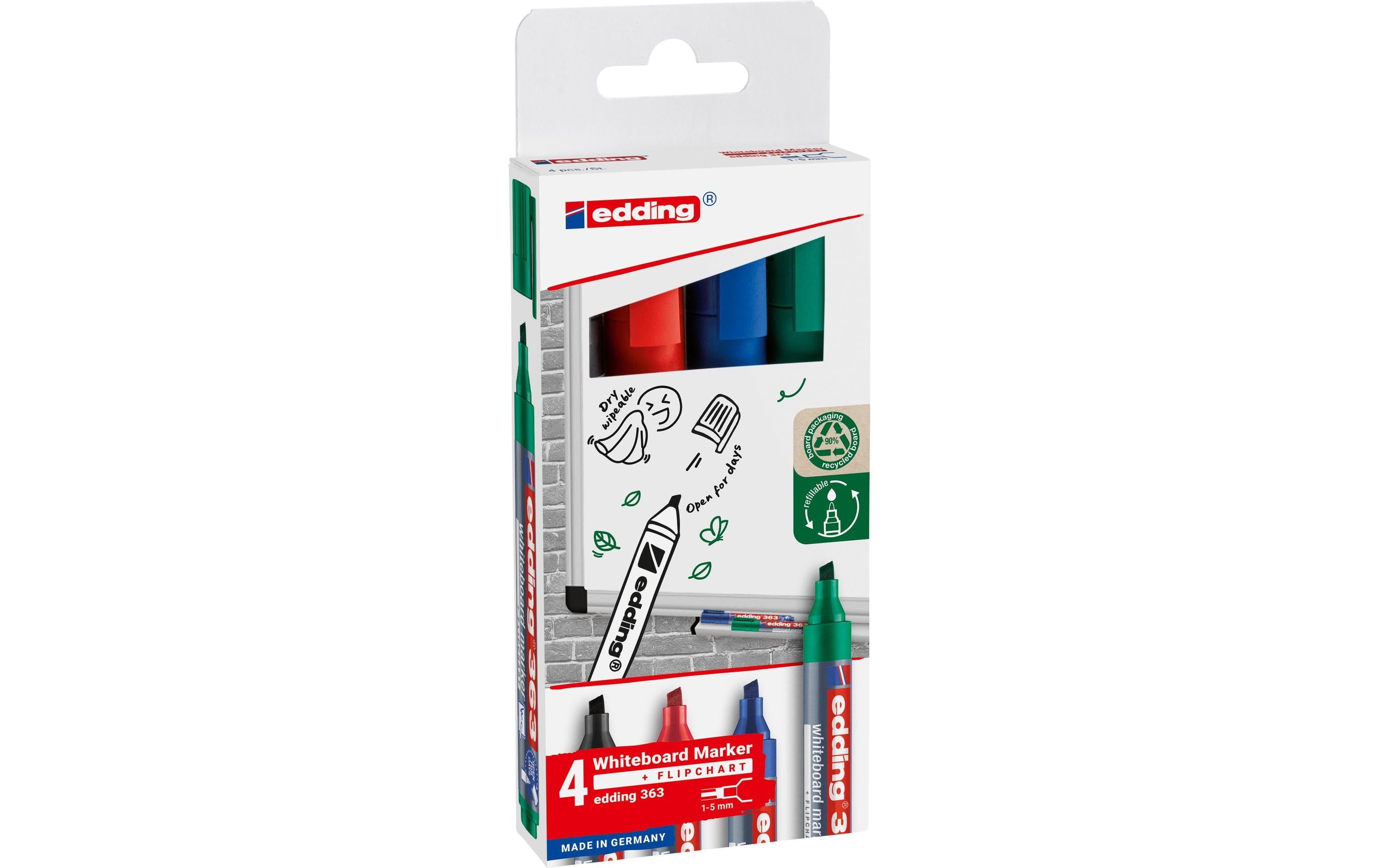 Edding Boardmarker 363 4er-Set