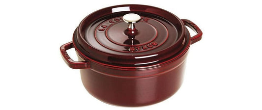 Staub | Cocotte 26cm, rund, Grenadine-Rot | Gusseisen 5.25l