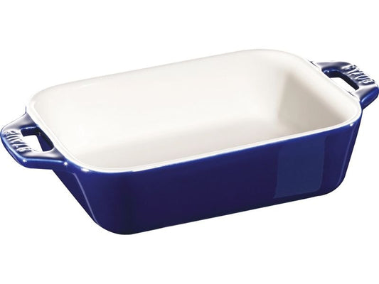 Staub | Auflaufform 27x20cm, rechteckig | Dunkelblau, Keramik
