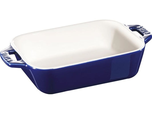 Staub | Auflaufform 34 x 24 cm, Dunkelblau | Dunkelblau, Keramik