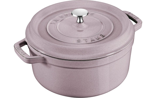 Staub, Bräter Cocotte 24 cm, Lila, 3.8 l