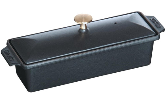 Staub Terrinenform gross schwarz, 30x11cm