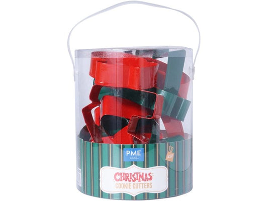 PME | Ausstechformen Set Weihnachten | 12-teilig, aus Metall
