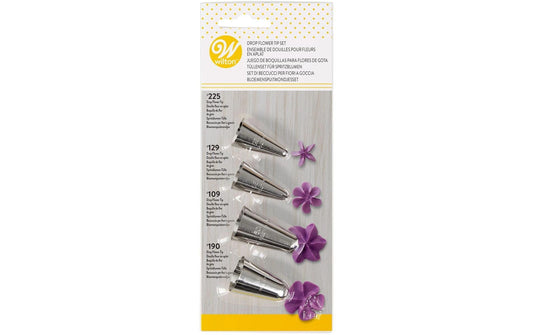 BackshopSchweiz | Wilton Tüllen Blumen Set | Nr. 109, Nr. 129, Nr. 190, Nr. 225