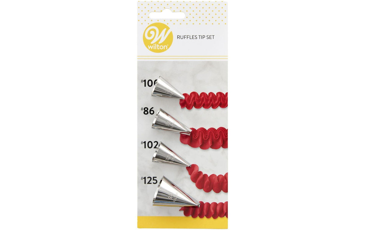 Wilton Tüllen Ruffle Set