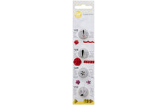 BackshopSchweiz | Wilton Tüllen Blumen Set | Nr. 102, Nr. 104, Nr. 224, Nr. 352