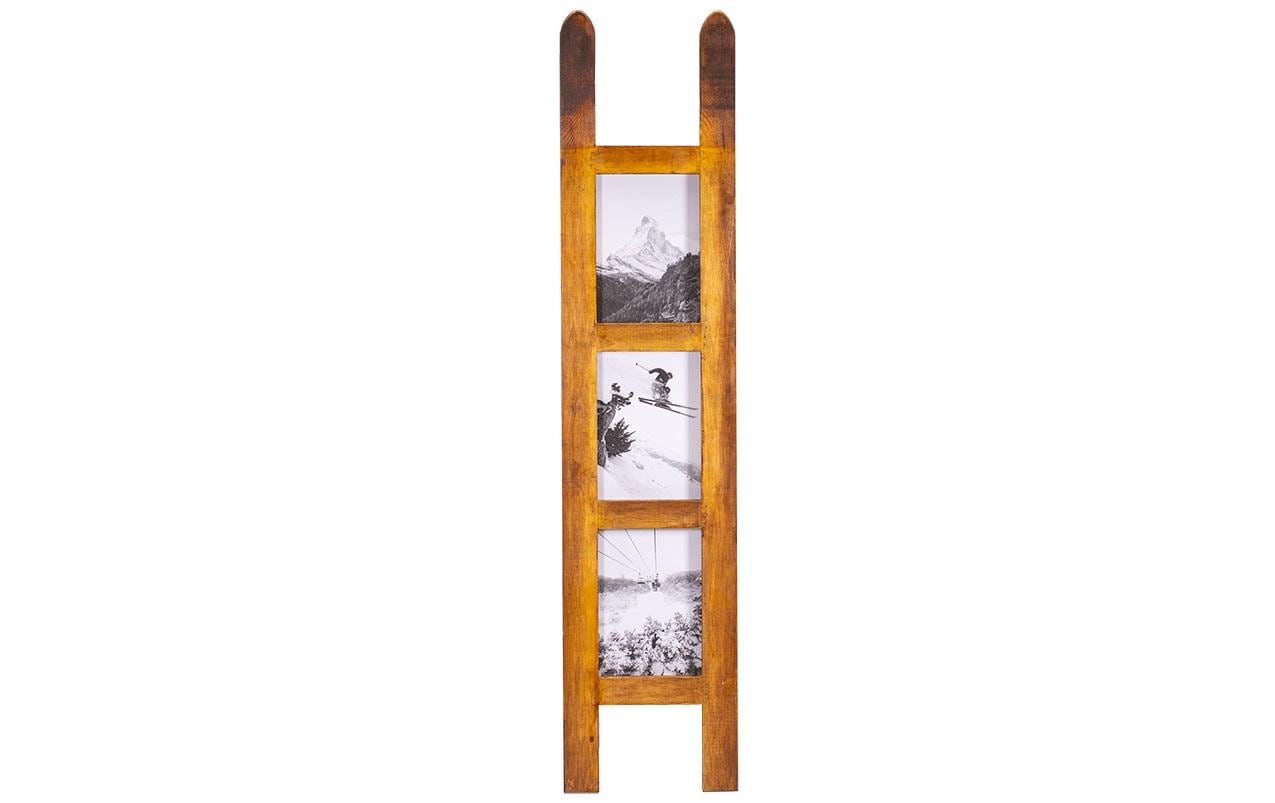 Kadastar Holz-Fotorahmen L Ski
