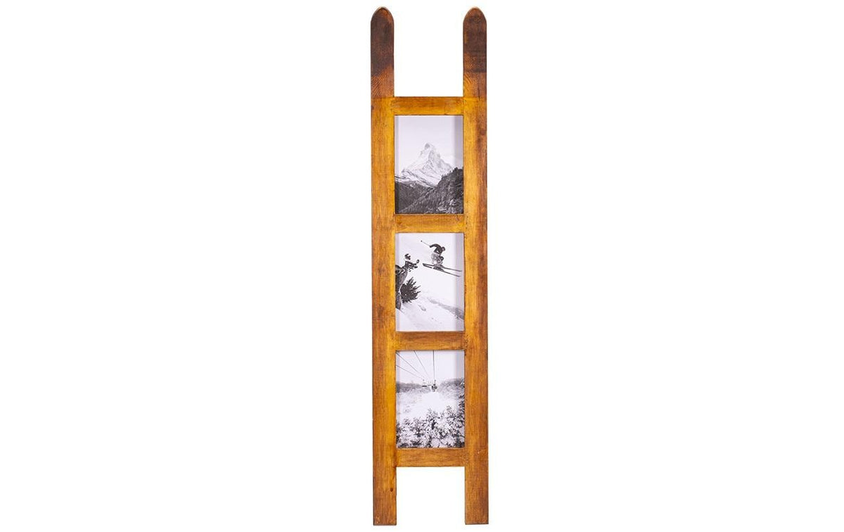 Kadastar Holz-Fotorahmen L Ski