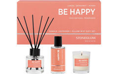 Stoneglow Geschenkset Be Happy