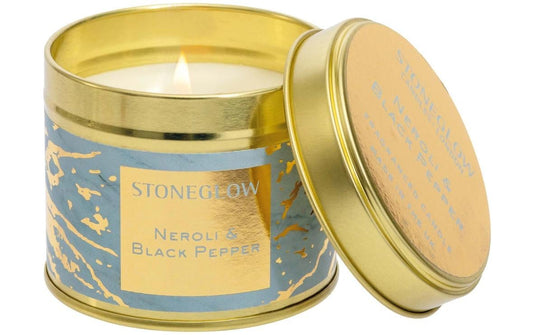 Stoneglow Dosenkerze Neroli & Black Pepper