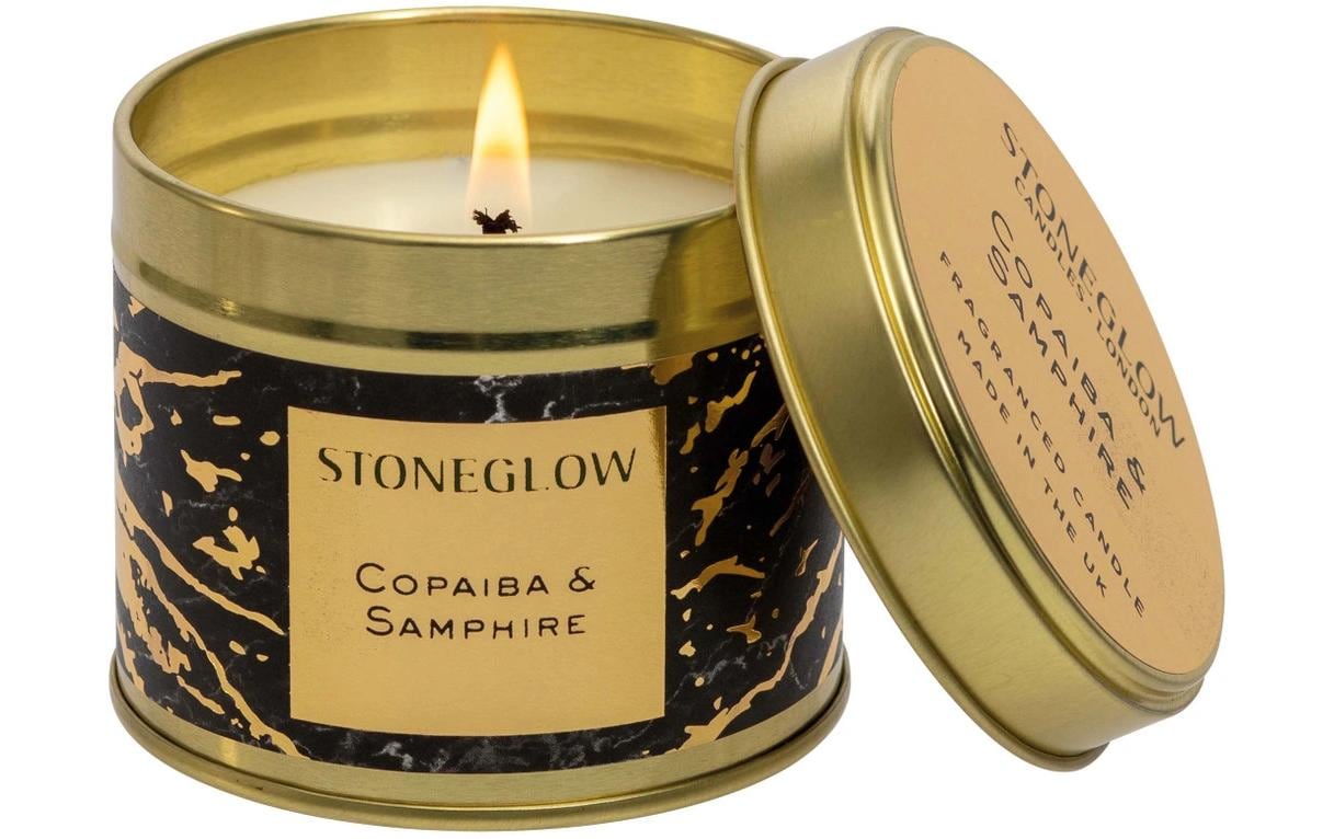 Stoneglow Dosenkerze Copaiba & Samphire