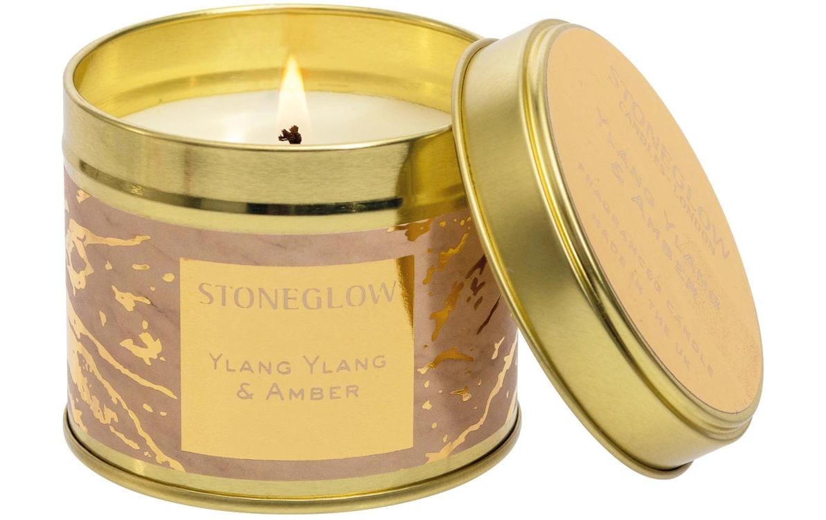 Stoneglow Dosenkerze Ylang Ylang & Amber