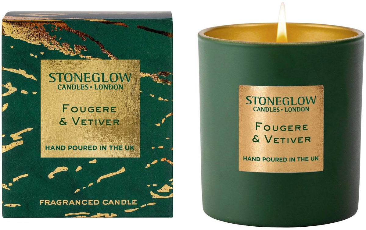 Stoneglow Duftkerze Fougere & Vetiver