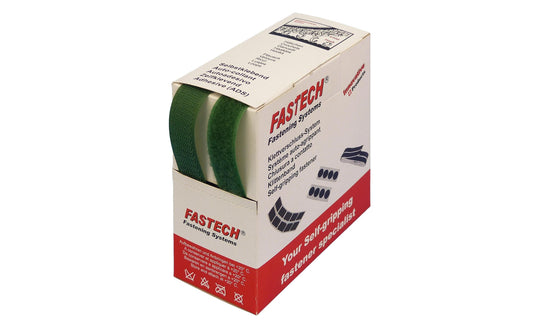 FASTECH | 5 M BOX H/L STD 20 MM GREEN | 5 m
