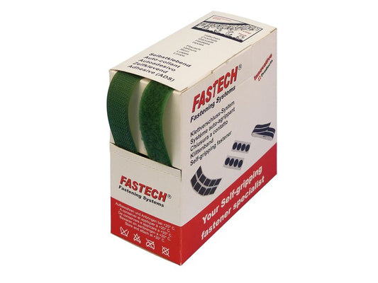 FASTECH | 5 M BOX H/L STD 20 MM GREEN | 5 m