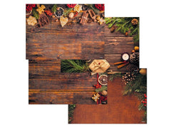 Trendform | Papiertischset WINTER LODGE | 4 Sujets à 12 Blatt