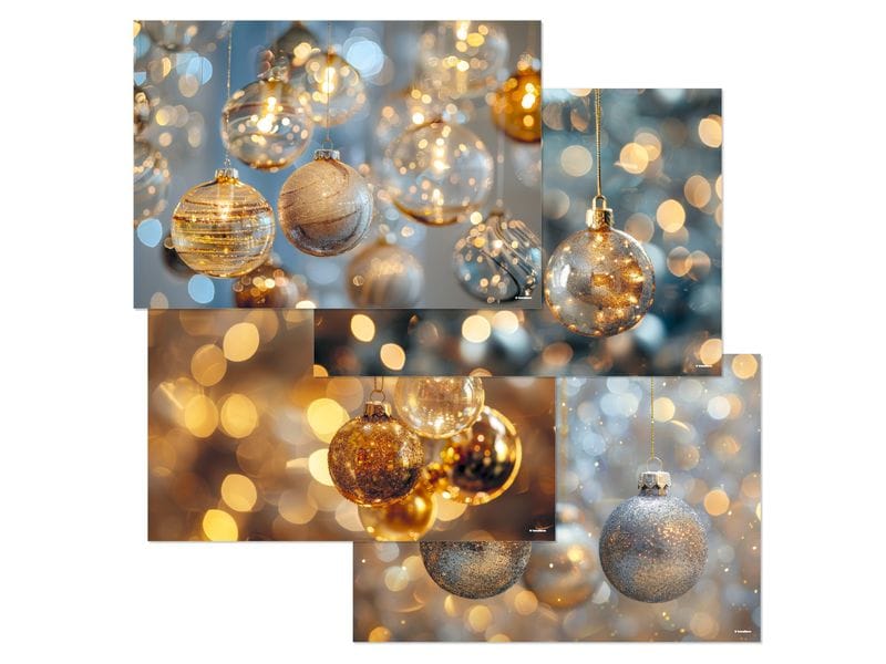 Trendform | Papiertischset MAGIC CHRISTM. | 4 Sujets à 12 Blatt