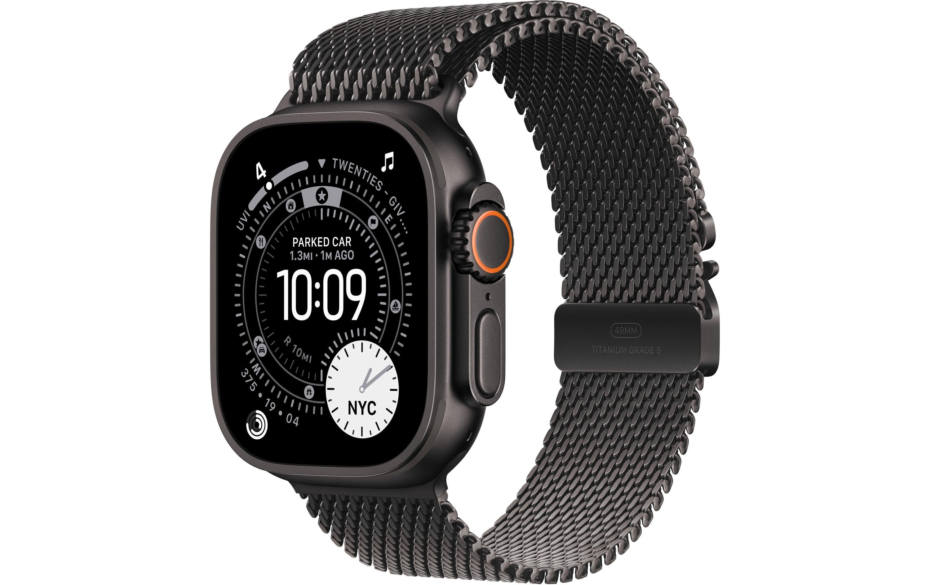 Apple, Watch Ultra 3 Black Titanium Milanes