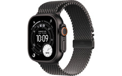 Apple, Watch Ultra 3 Black Titanium Milanes