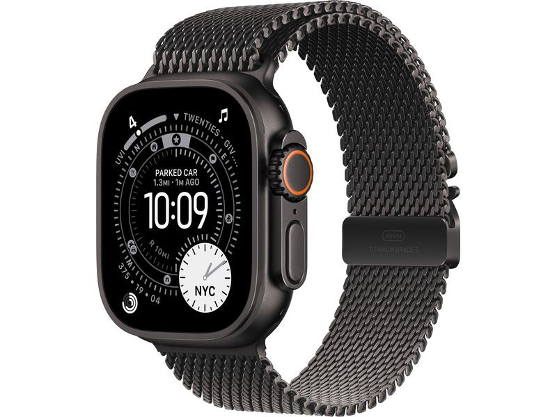 Apple | Watch Ultra 3 Black Titanium | Milanese Loop M