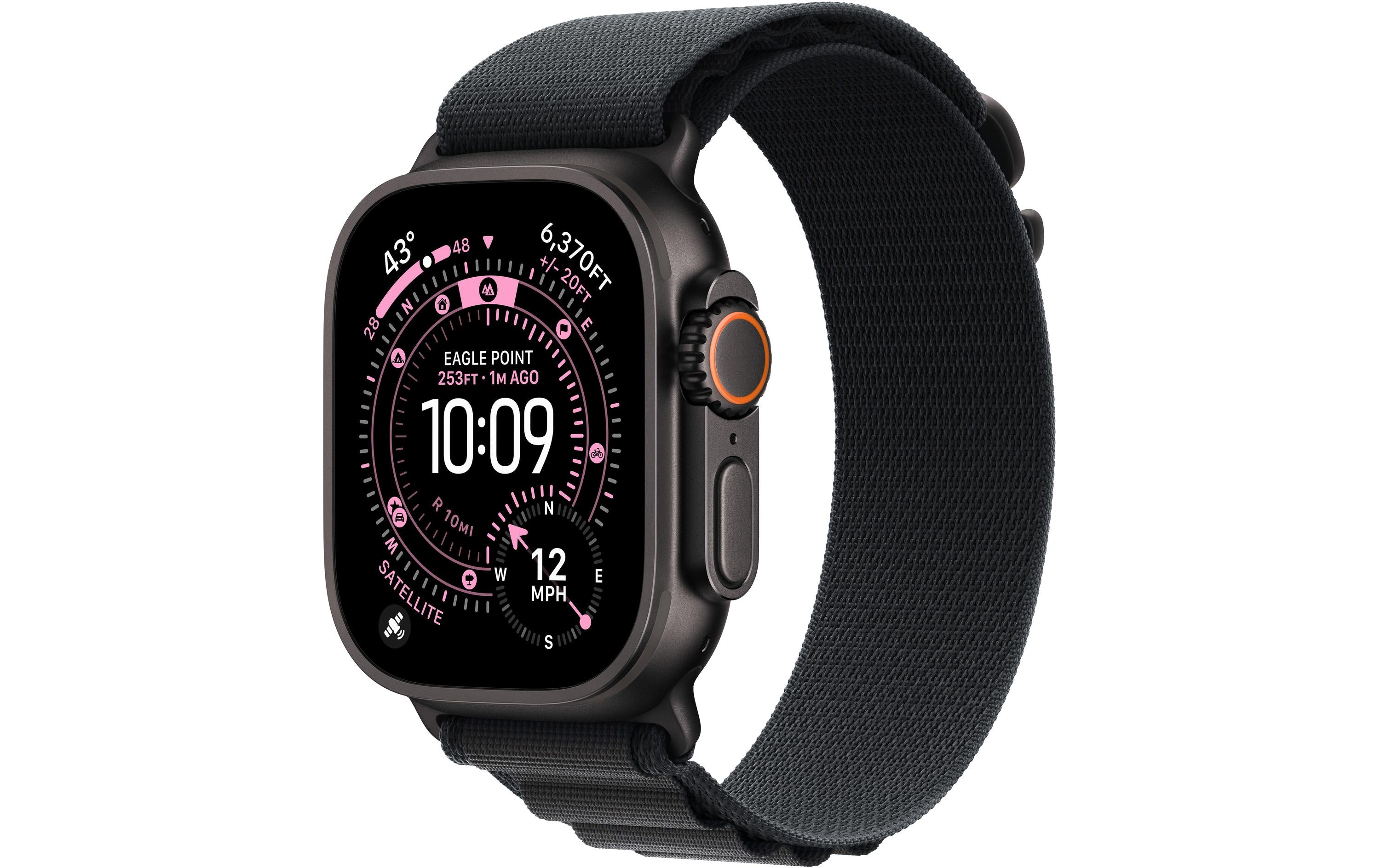 Apple, Watch Ultra 3 Black Titanium Black A