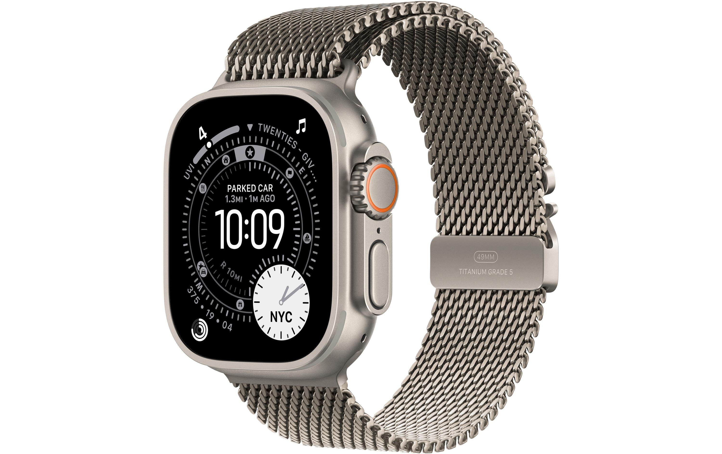 Apple, Watch Ultra 3 Natural Titanium Milan