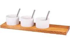 Kadastar | Apéro-Set Trio, gross | Eiche rustikal, 50 x 14 x 2 cm