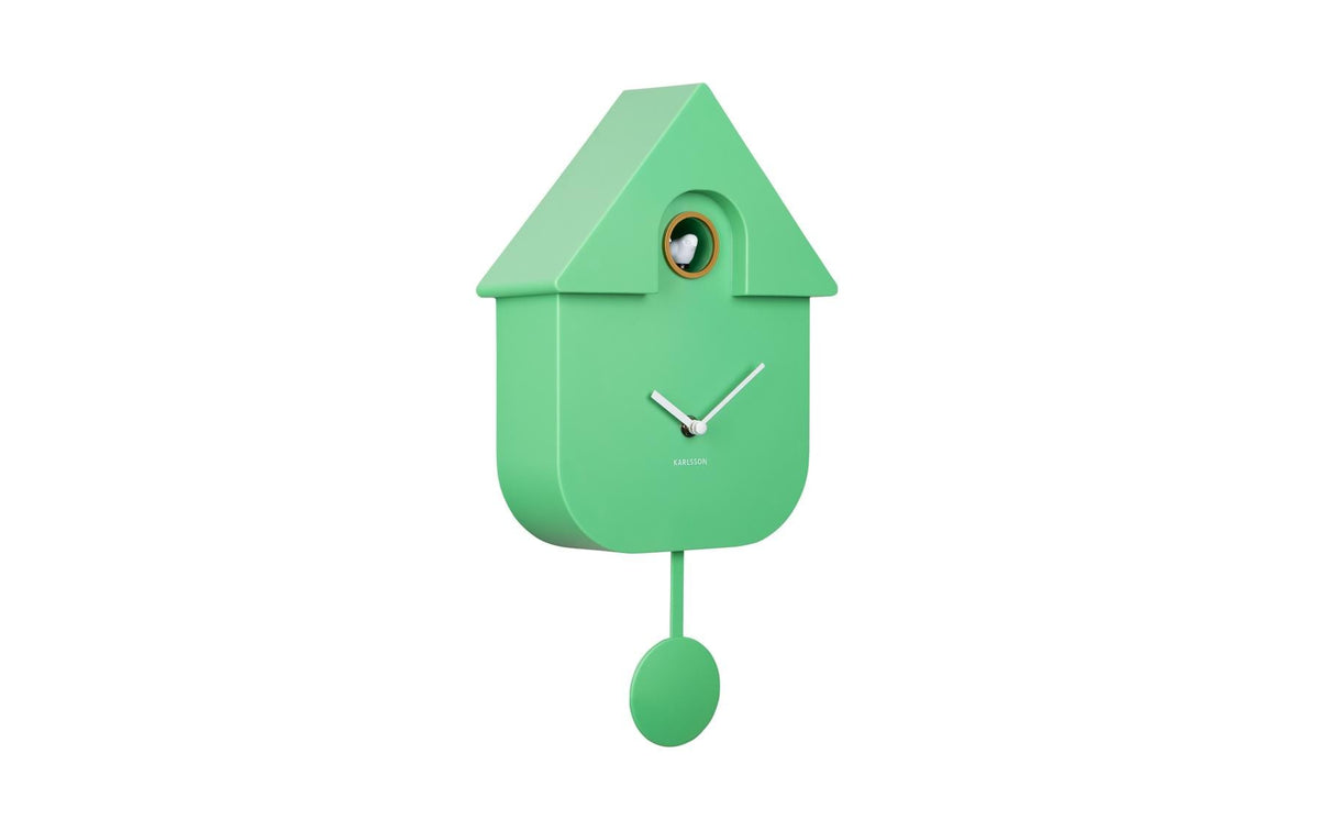 KARLSSON Wanduhr Kuckuck, Bright Green