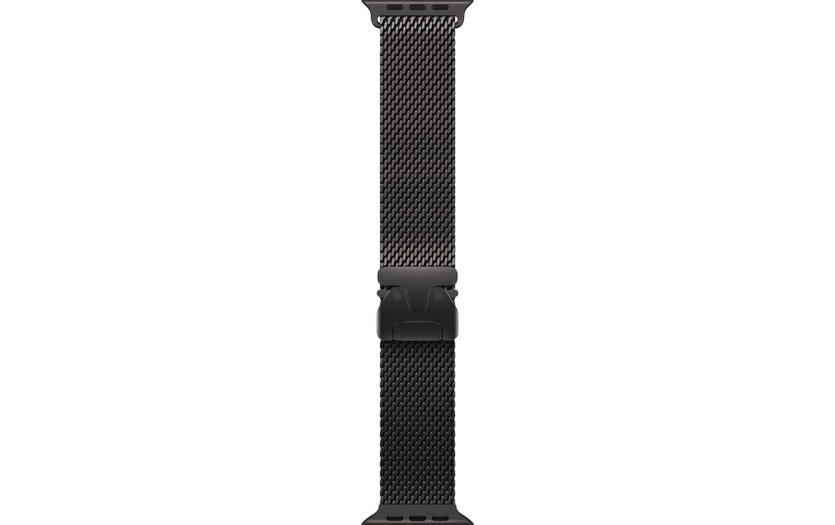 Apple, Titanium Milanese Loop 49 mm Black S