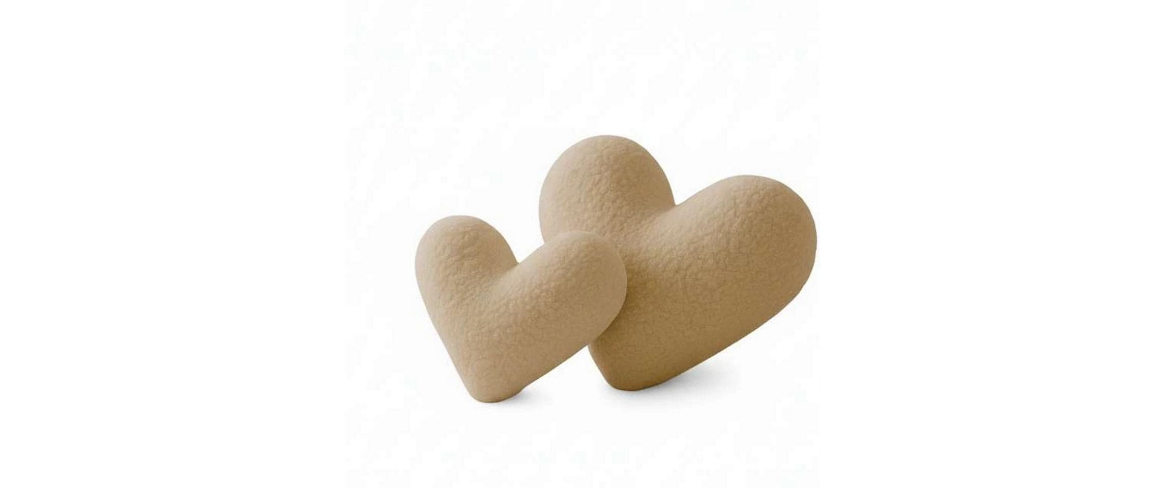 Conceptum Hypnose Dekokissen Herz beige