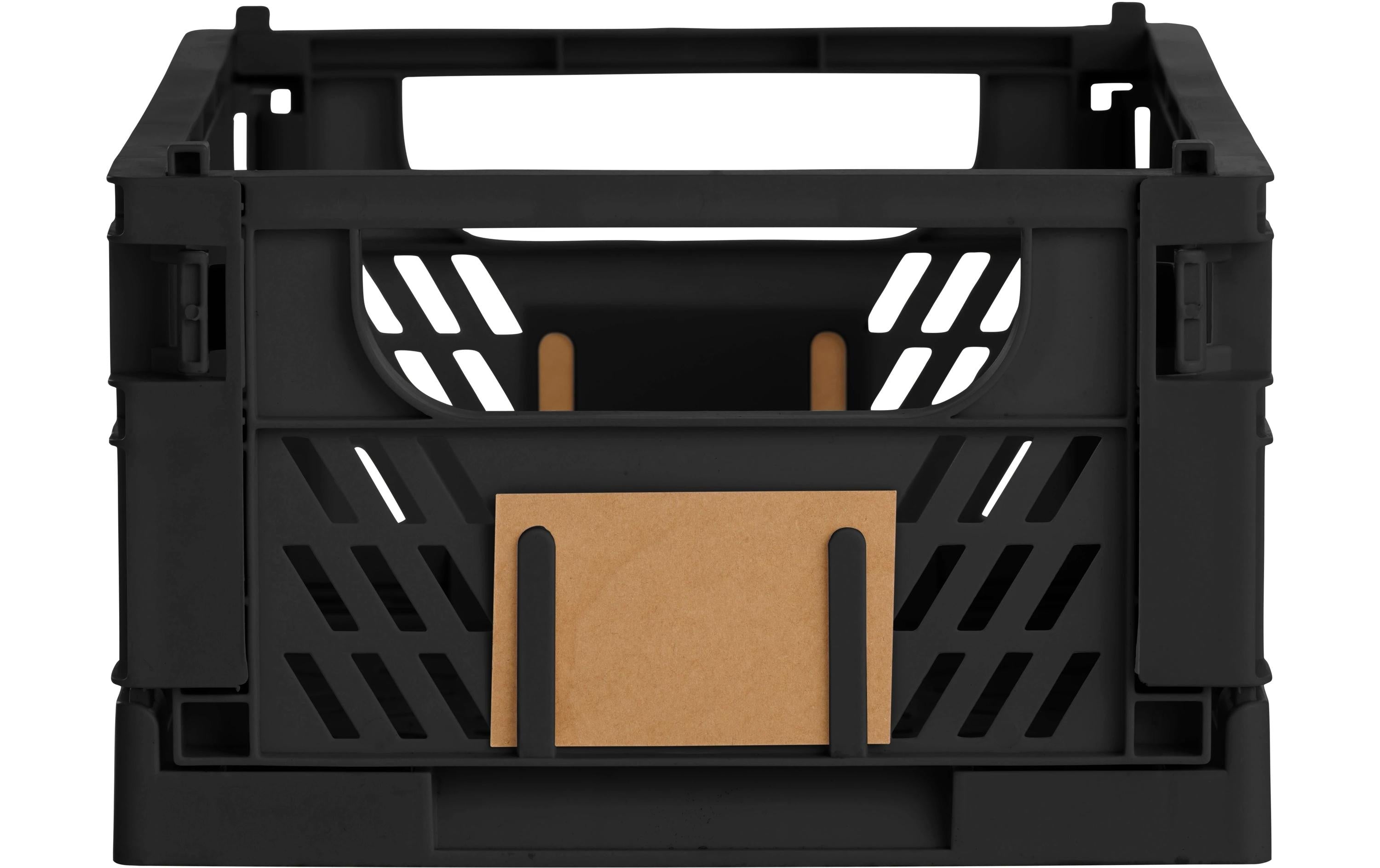Schou, Klappbox 33 x 24.5 x 15 cm - Schwarz