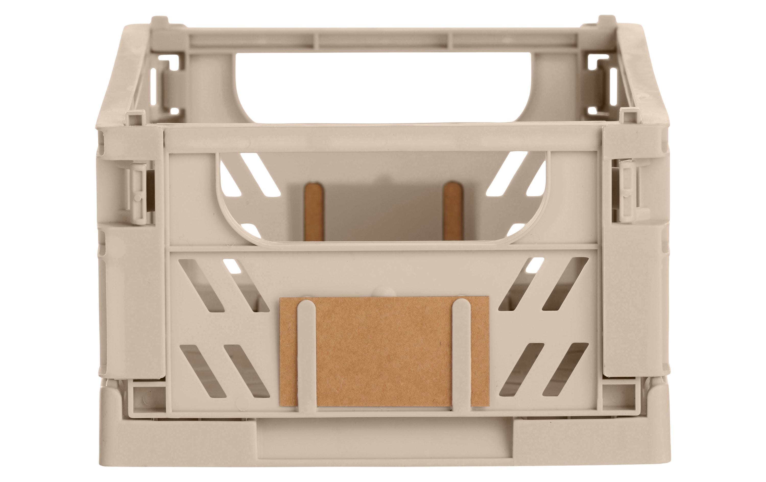 Schou, Klappbox 25 x 16.5 x 10 cm - Taupe
