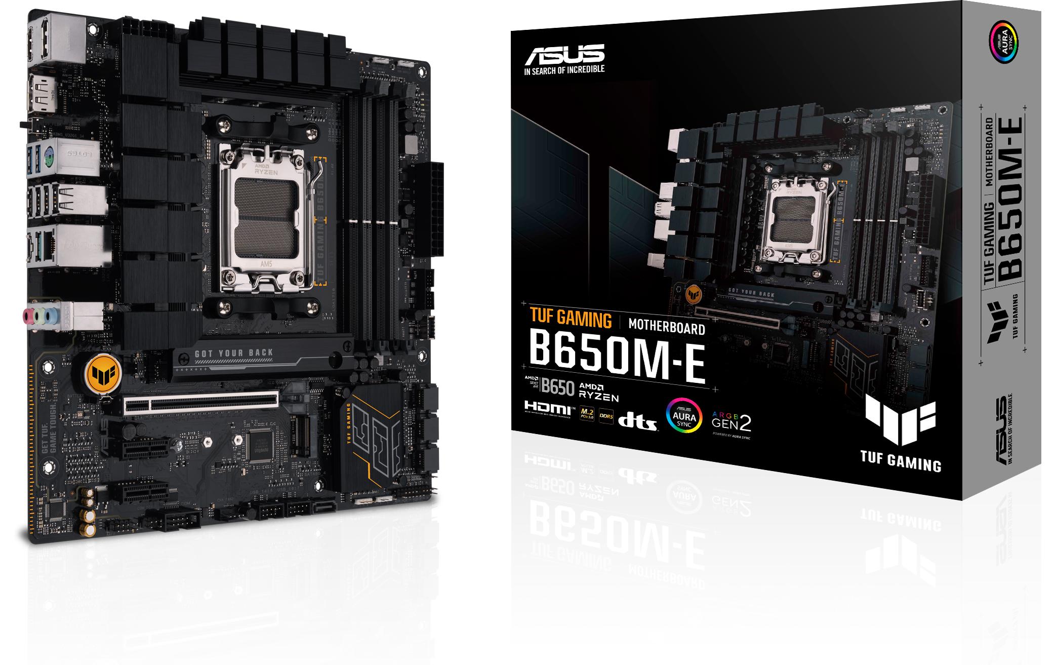 ASUS TUF GAMING B650M-E, mATX