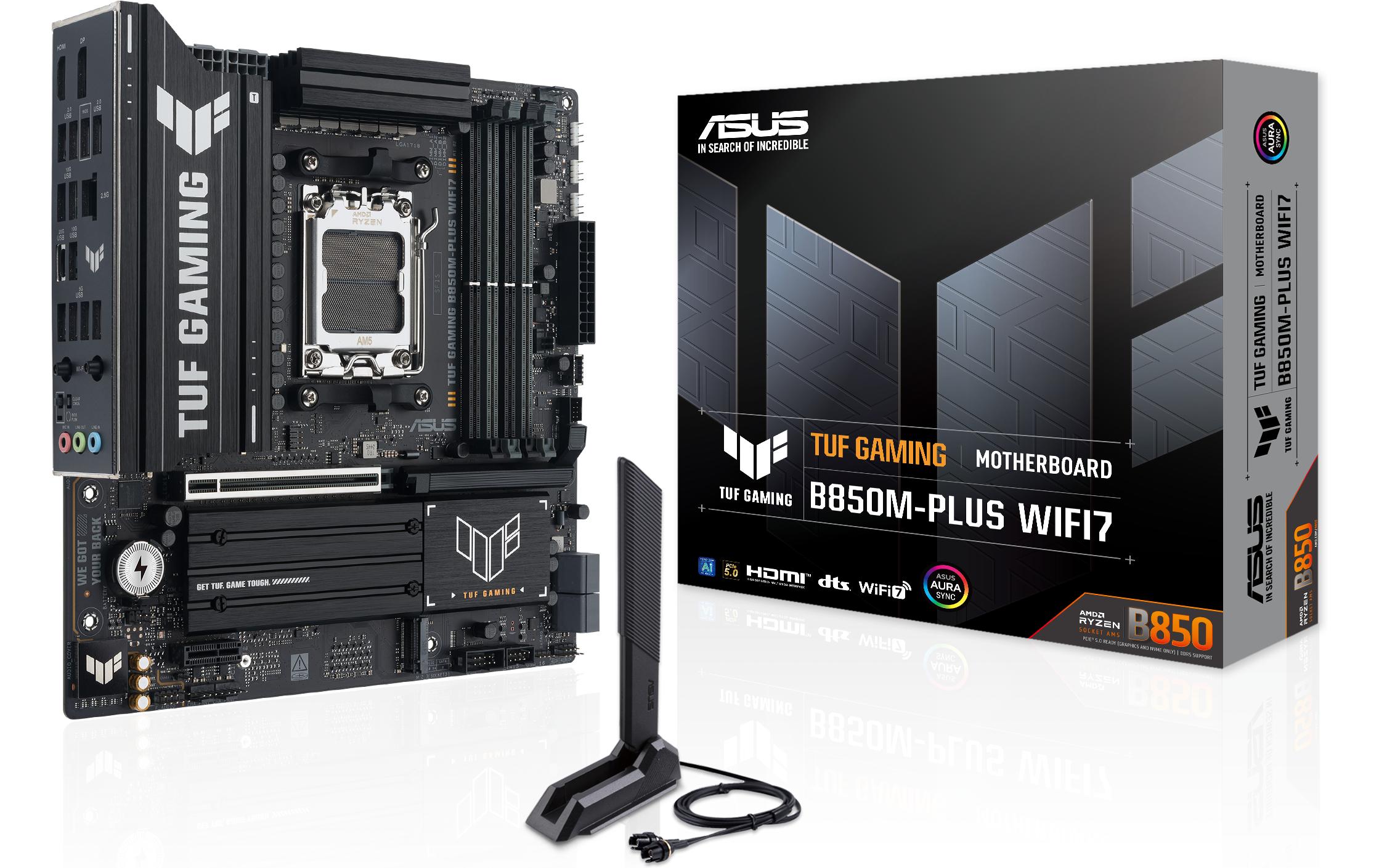 ASUS TUF GAMING B850M-PLUS WIFI7, mATX