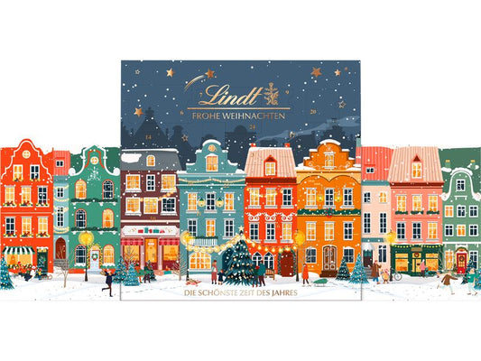 Lindt | Adventskalender Winterdorf Edition | 153 g