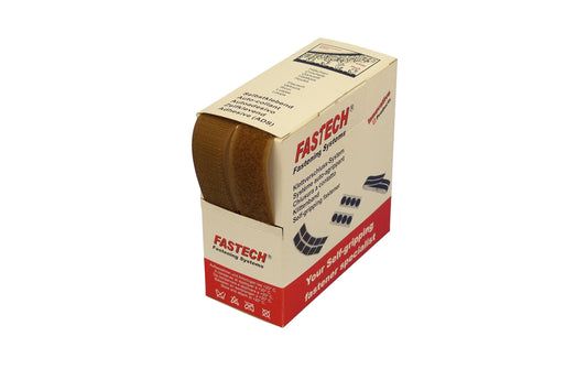 5 M BOX H/L STD 25 MM COFFEE