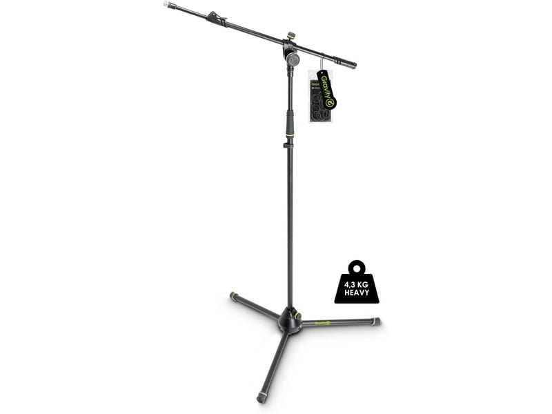 Gravity | Mikrofonständer MS 4322 HDB | Heavy Duty, 3-Bein, Galgen verstellbar