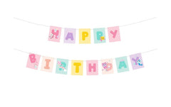 Partydeco Girlande Bday Gabbys Dollhouse