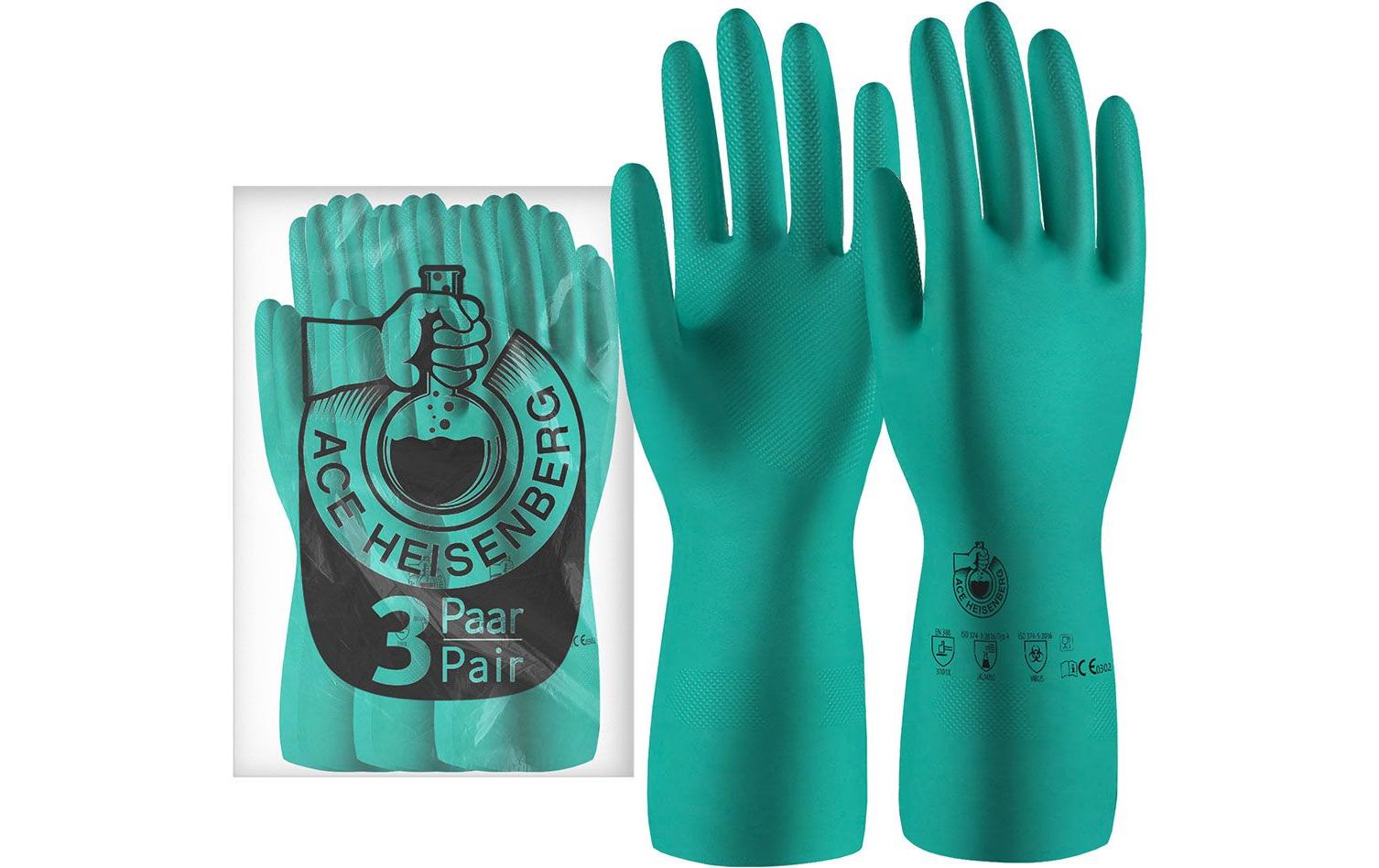 ACE Heisenberg Chemikalienhandschuhe 07/S