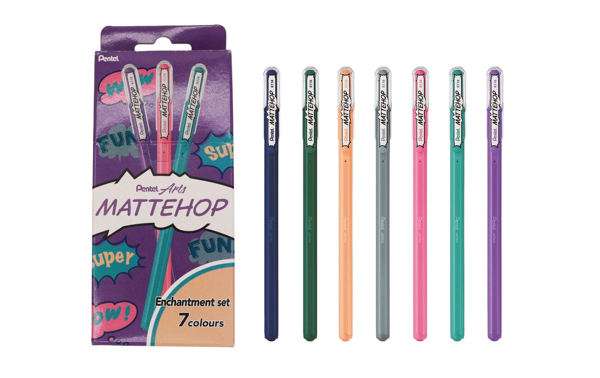 Pentel Gel Roller Mattehop Enchantment