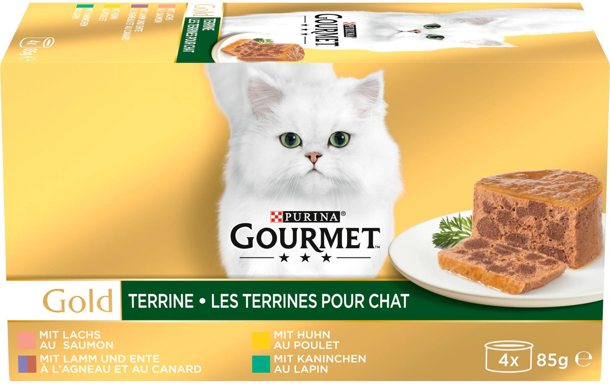 Gourmet Gold Terrine  4x85g