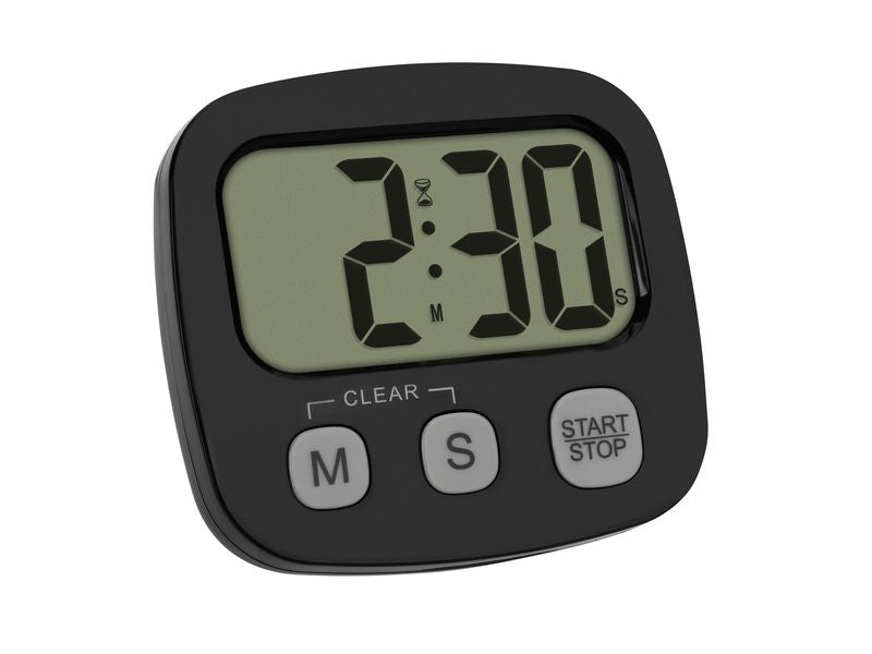 TFA Dostmann | TFA Digialer Küchentimer | Schwarz