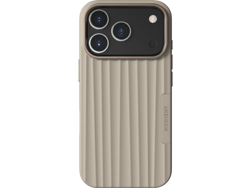 Nudient | Bold Case, Linen Beige - MagSafe | iPhone 18/17 Pro