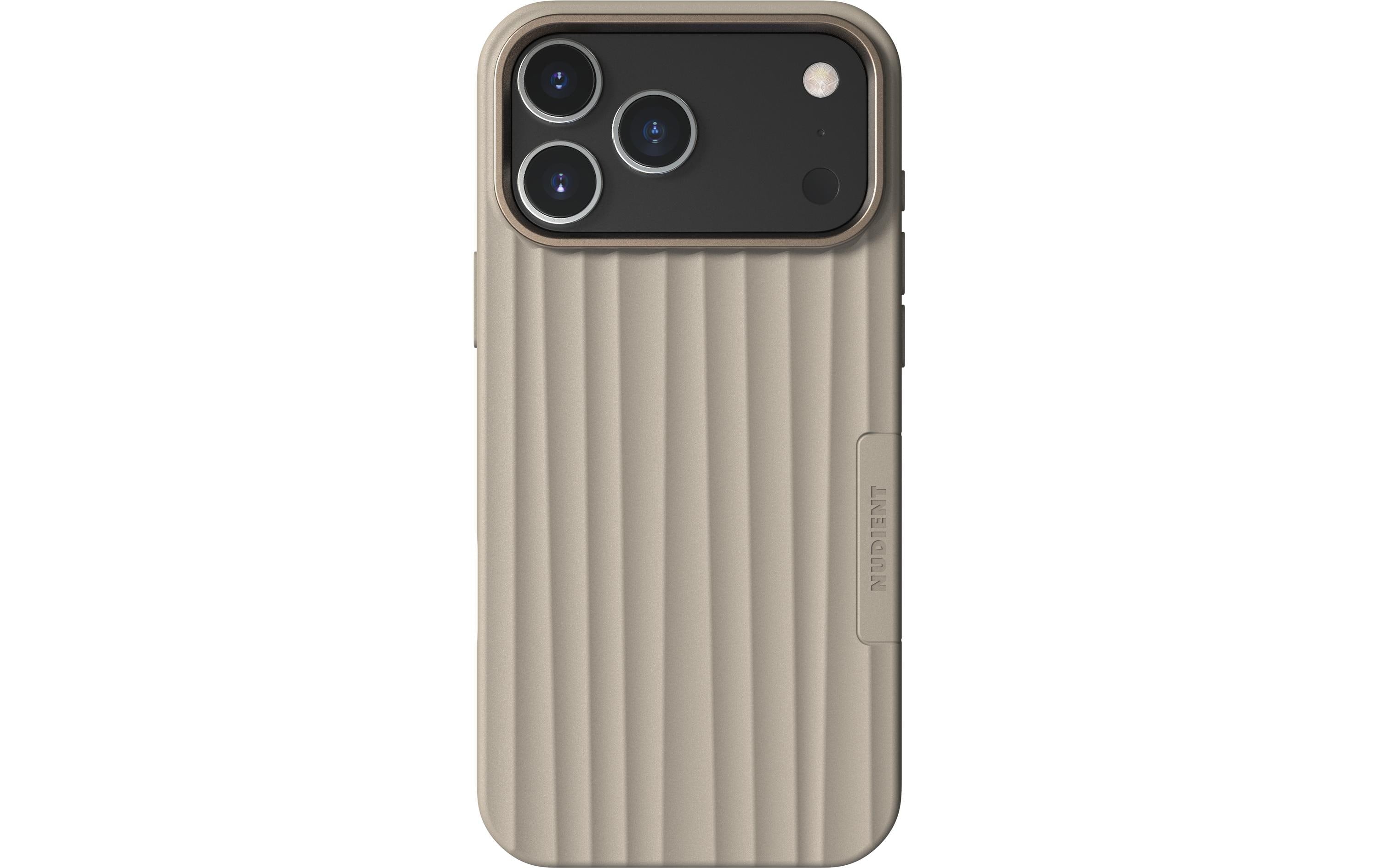 NUDIENT Bold MagSafe Linen Beige